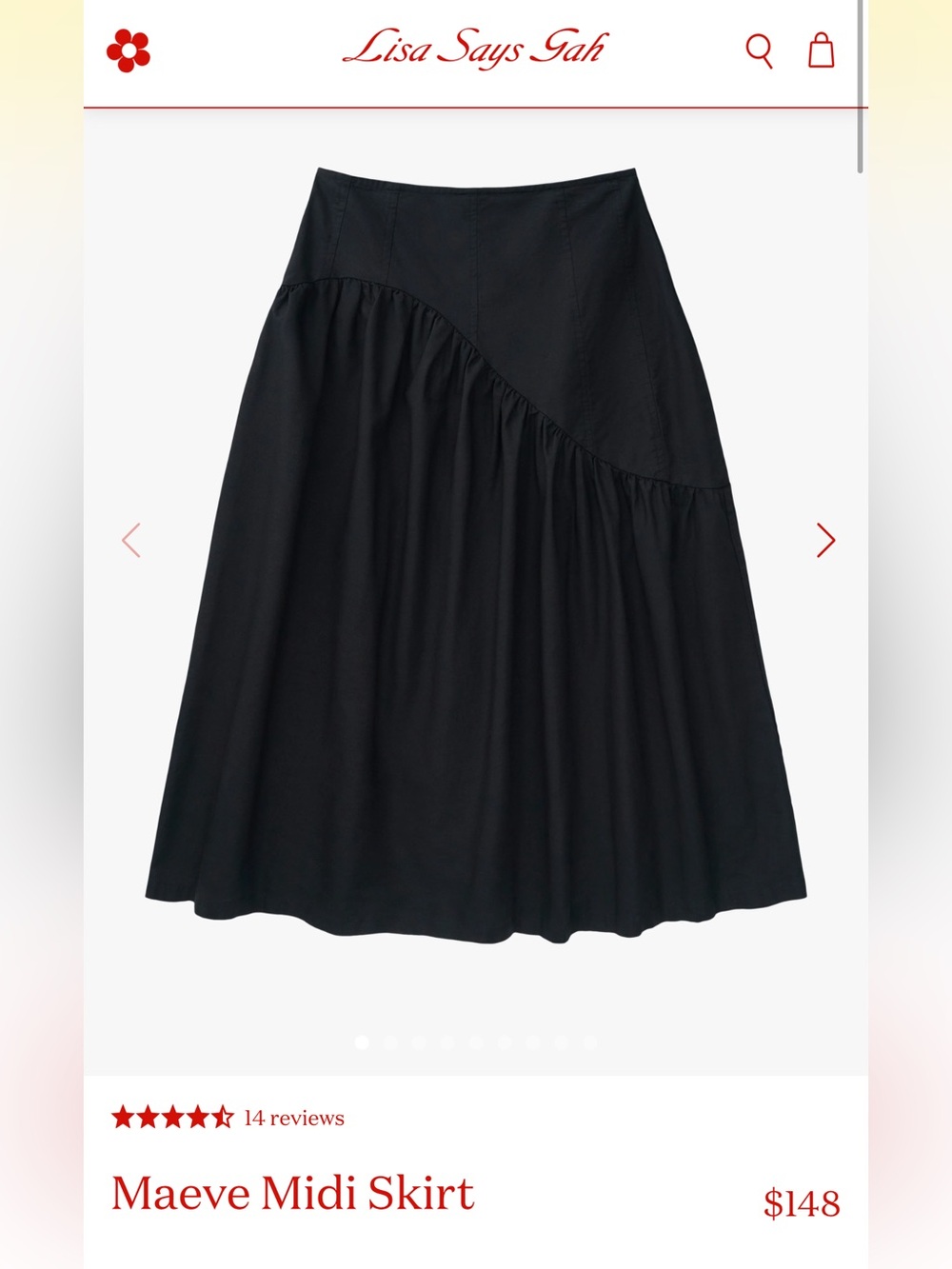 Maeve Midi Skirt - Picture 2 of 2
